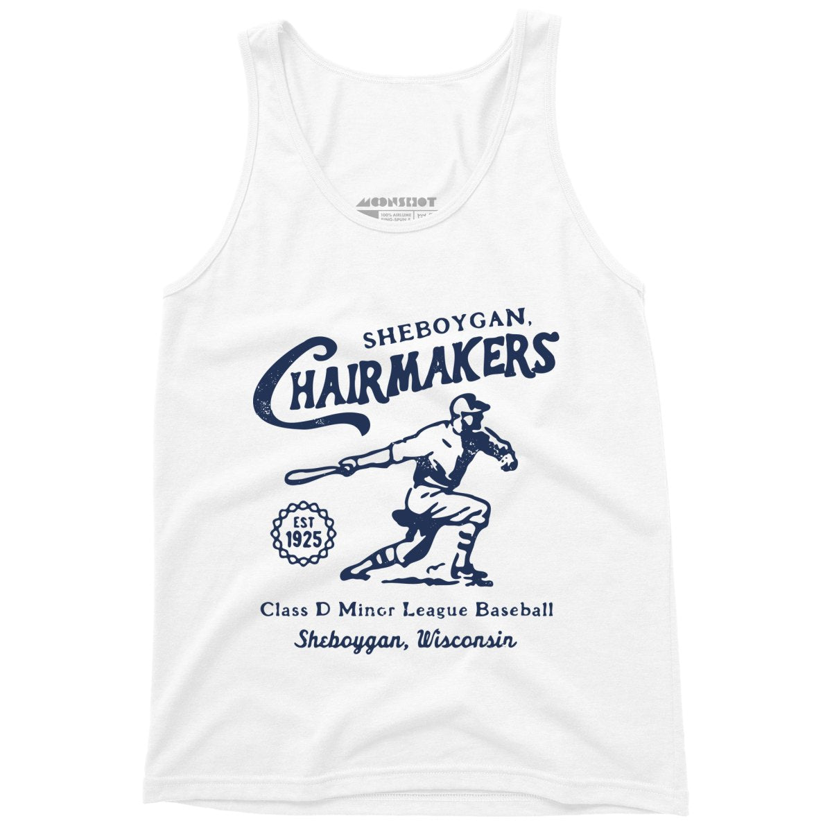 Sheboygan Chairmakers - Wisconsin - Vintage Defunct Baseball Teams - Unisex Tank Top