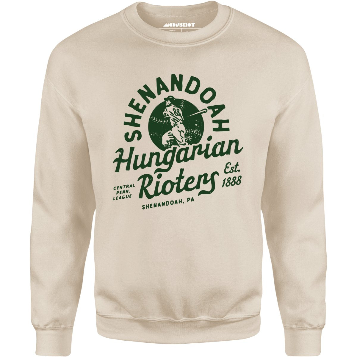 Shenandoah Hungarian Rioters - Pennsylvania - Vintage Defunct Baseball Teams - Unisex Sweatshirt