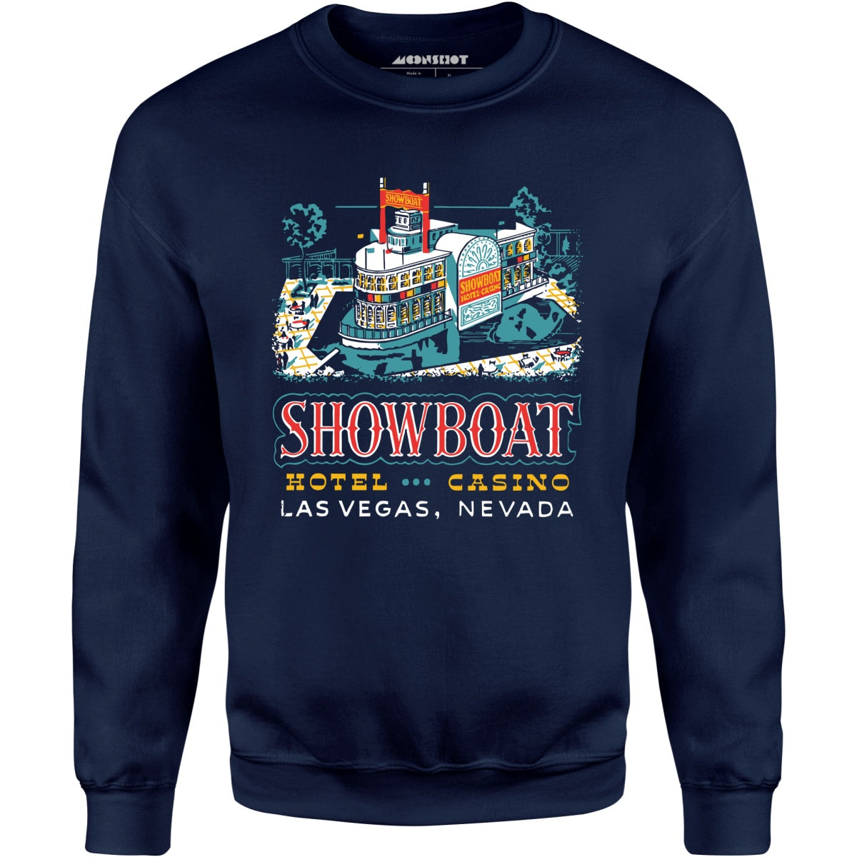 Showboat Hotel & Casino v2 - Vintage Las Vegas - Unisex Sweatshirt