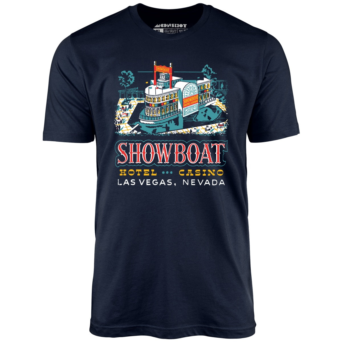 Showboat Hotel & Casino v2 - Vintage Las Vegas - Unisex T-Shirt