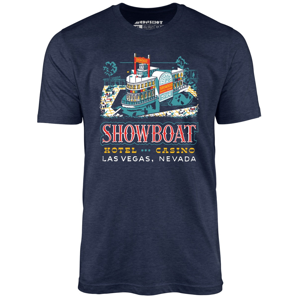 Showboat Hotel & Casino v2 - Vintage Las Vegas - Unisex T-Shirt