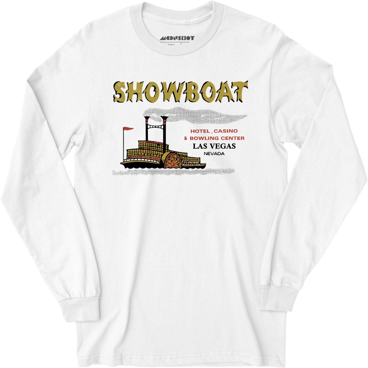 Showboat Hotel & Casino - Vintage Las Vegas - Long Sleeve T-Shirt