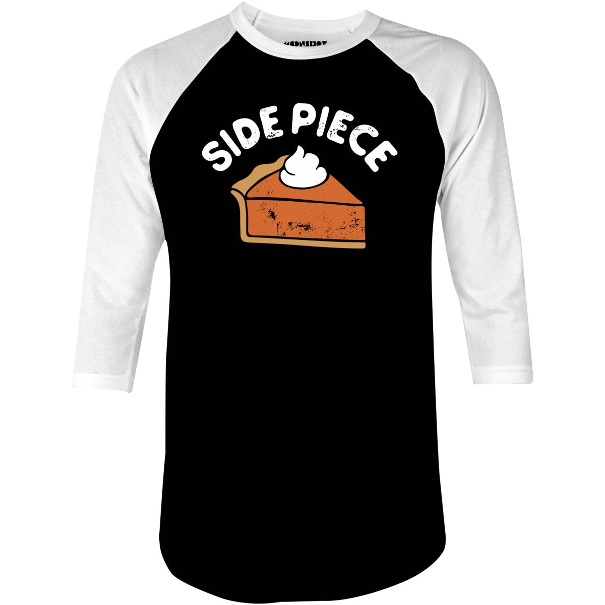 Side Piece - 3/4 Sleeve Raglan T-Shirt