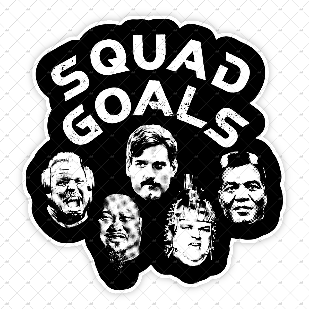 Squad Goals - A-Team - Sticker