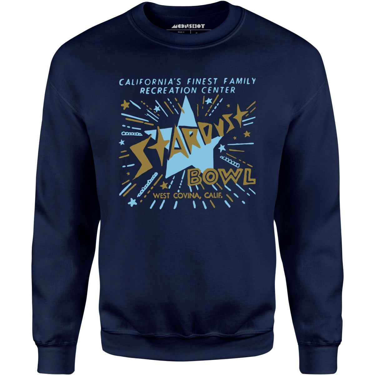 Stardust Bowl - West Covina, CA - Vintage Bowling Alley - Unisex Sweatshirt