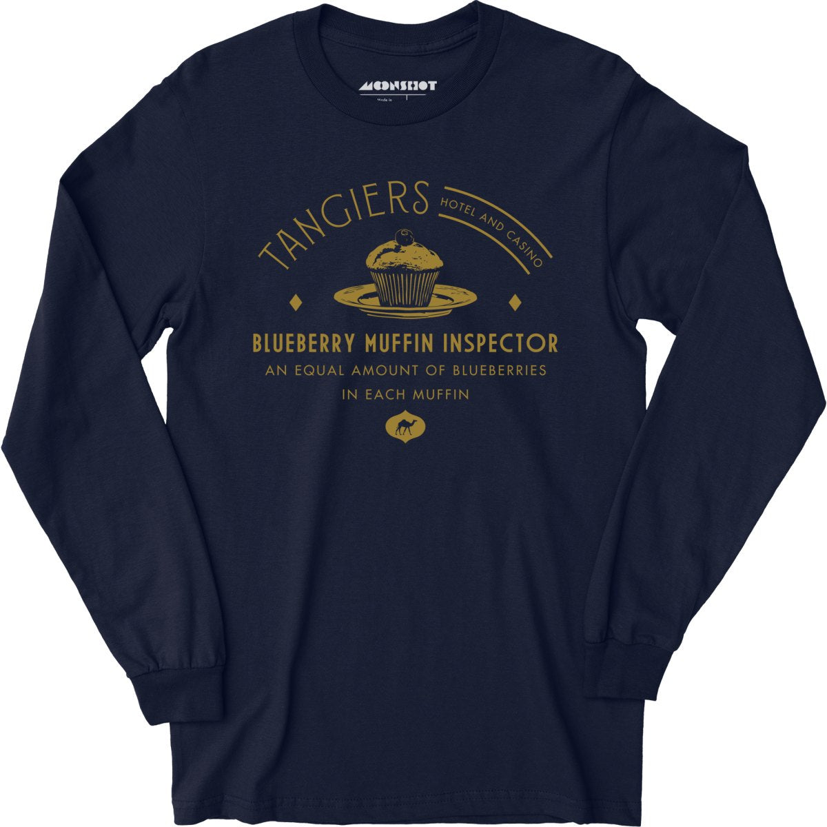 Tangiers Blueberry Muffin Inspector - Long Sleeve T-Shirt