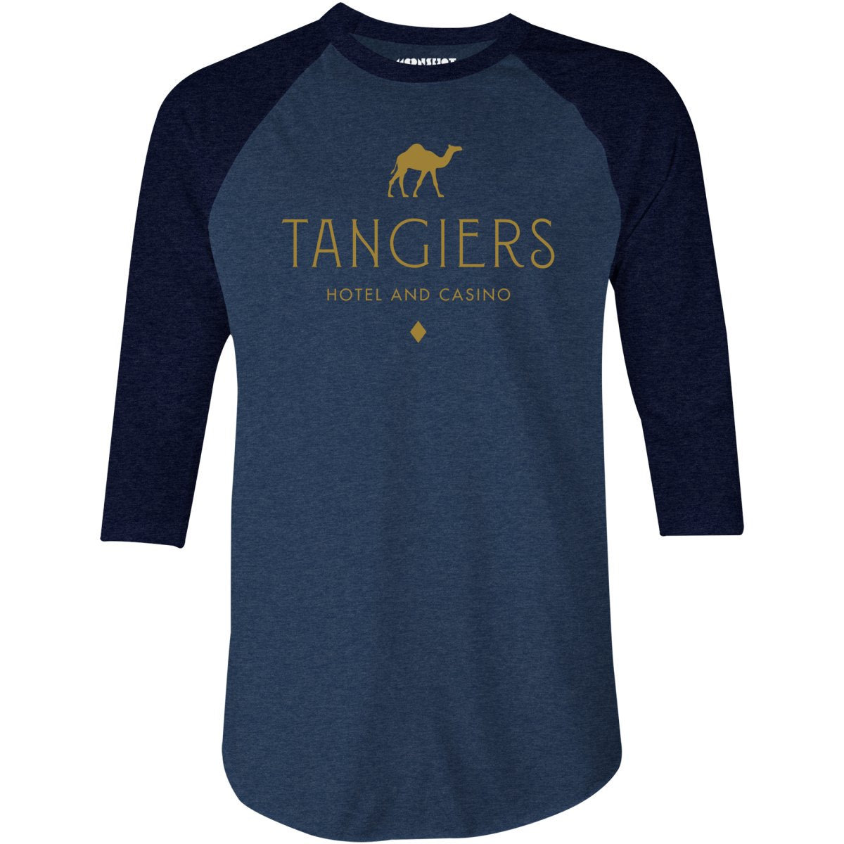 Tangiers Hotel & Casino - 3/4 Sleeve Raglan T-Shirt