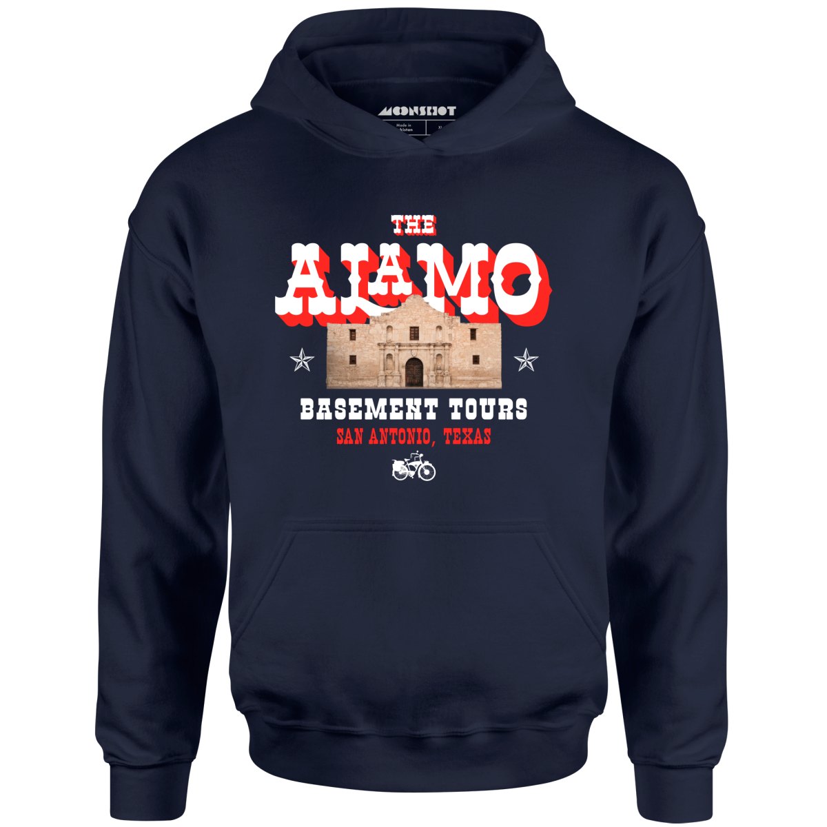 The Alamo Basement Tours - Unisex Hoodie