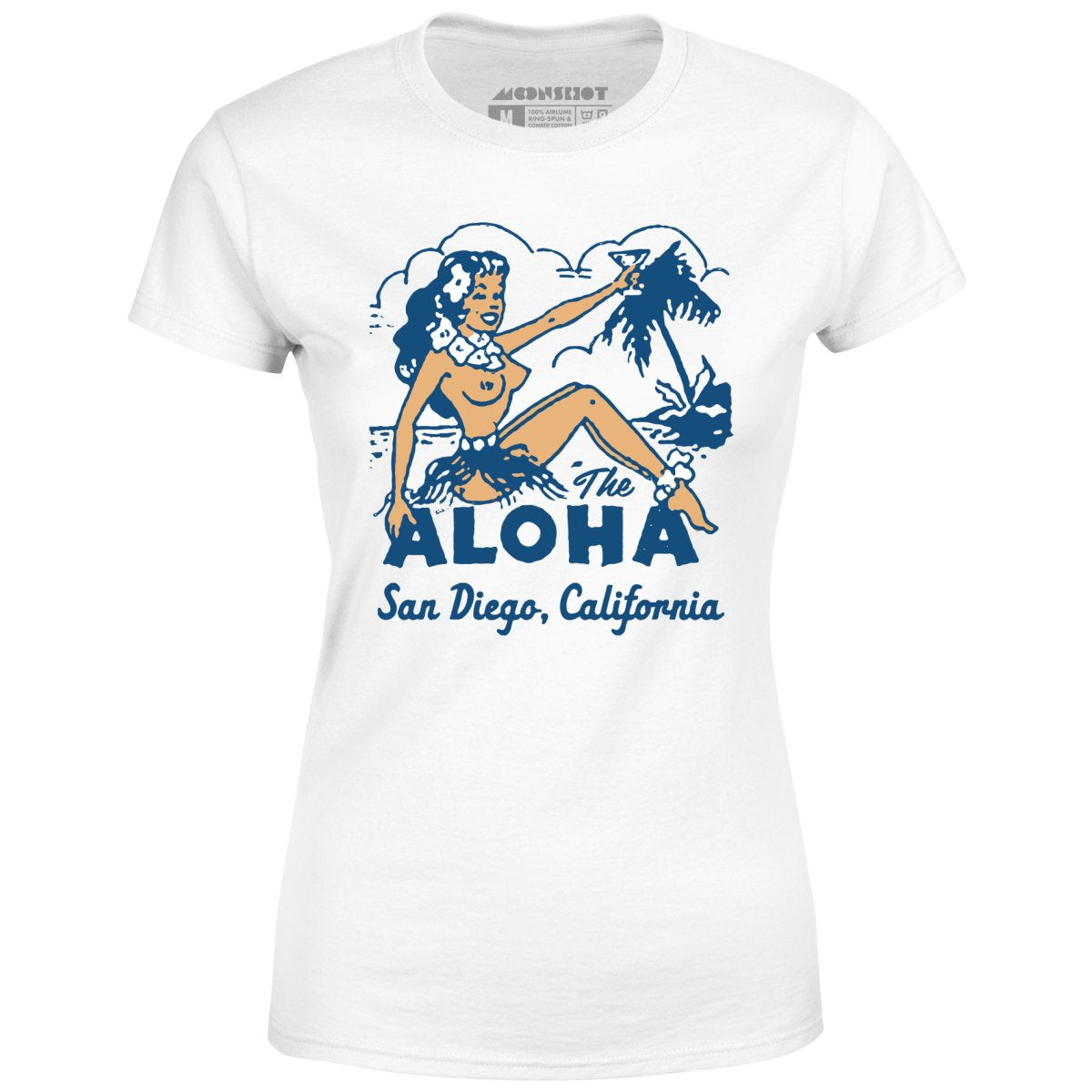 The Aloha - San Diego, CA - Vintage Tiki Bar - Women's T-Shirt