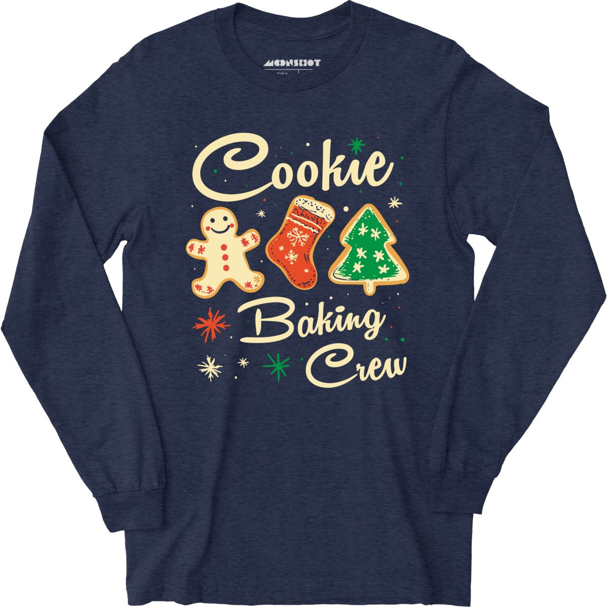 The Christmas Cookie Baking Crew - Long Sleeve T-Shirt