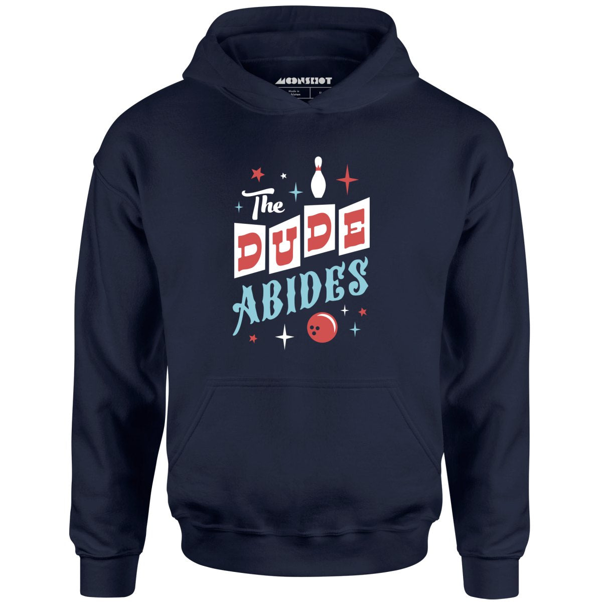 The Dude Abides Retro - Unisex Hoodie