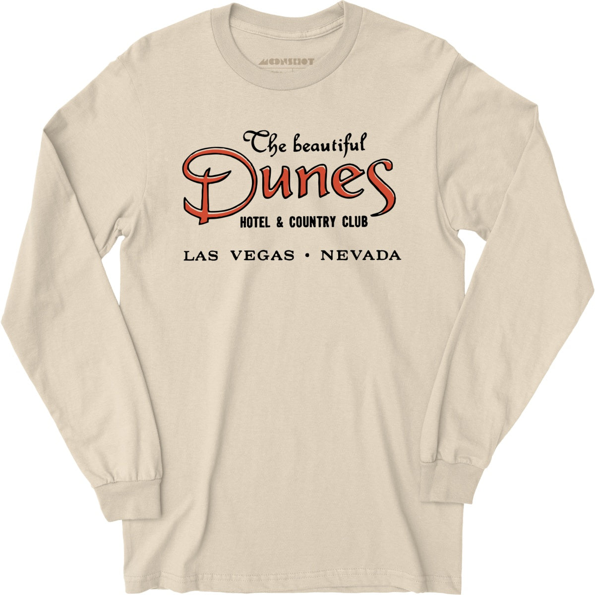 The Dunes Hotel & Country Club - Vintage Las Vegas - Long Sleeve T-Shirt