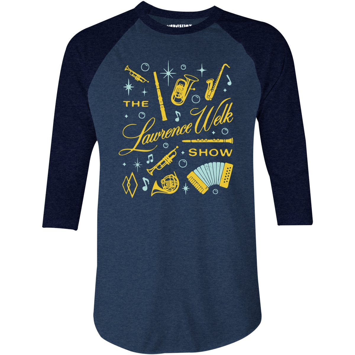 The Lawrence Welk Show - 3/4 Sleeve Raglan T-Shirt