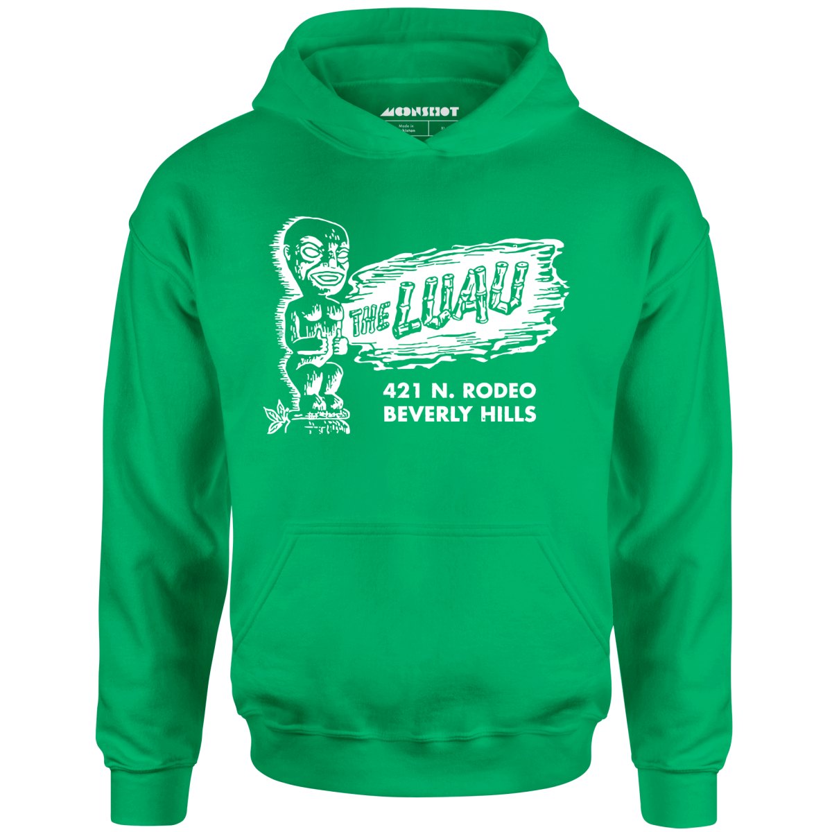 The Luau - Beverly Hills, CA - Vintage Tiki Bar - Unisex Hoodie