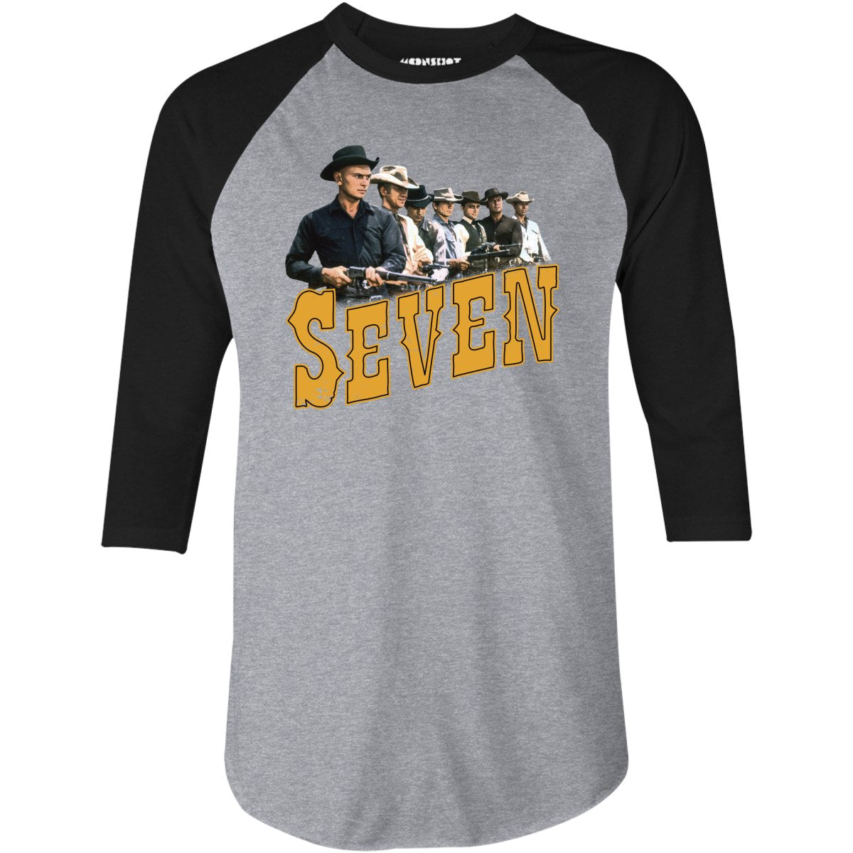 The Magnificent Seven - 3/4 Sleeve Raglan T-Shirt