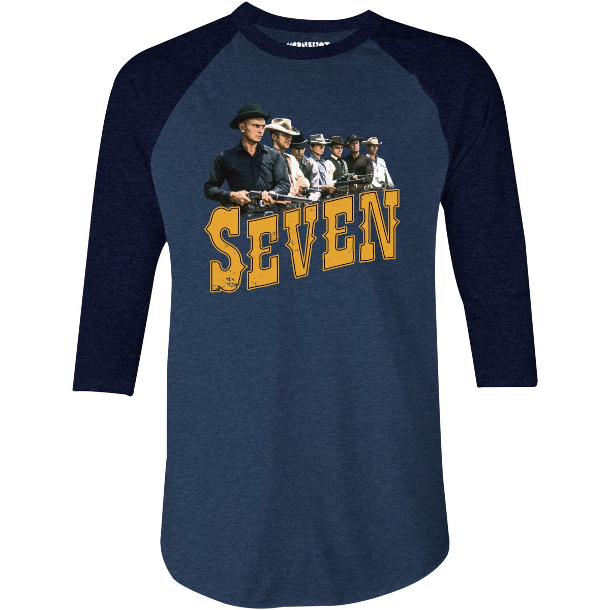 The Magnificent Seven - 3/4 Sleeve Raglan T-Shirt