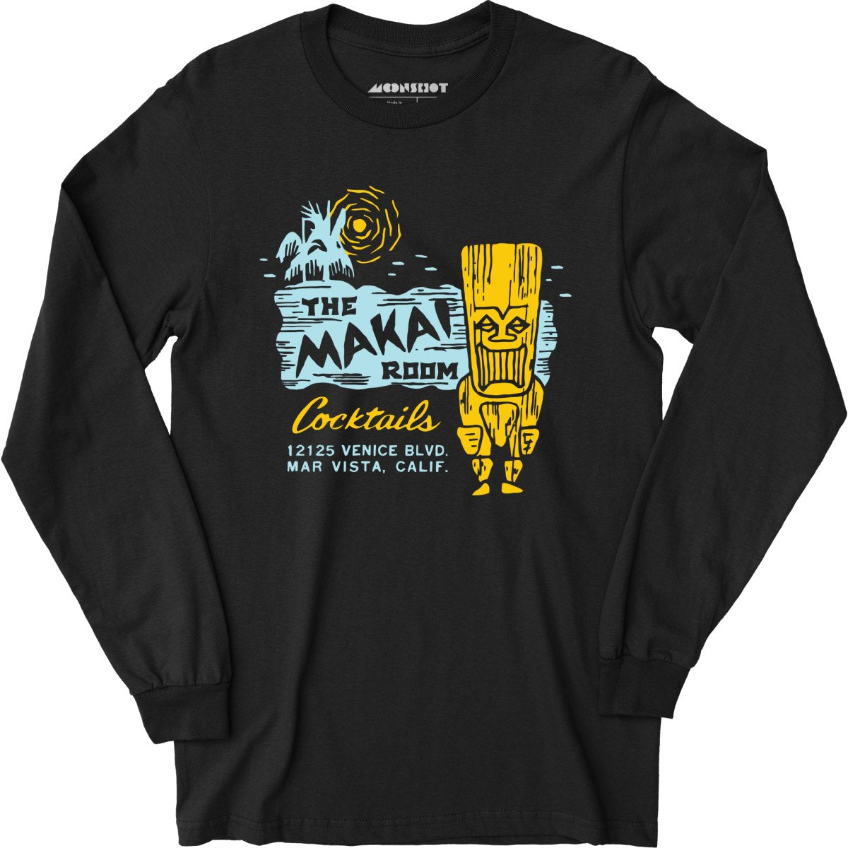 The Makai Room - Los Angeles, CA - Vintage Tiki Bar - Long Sleeve T-Shirt