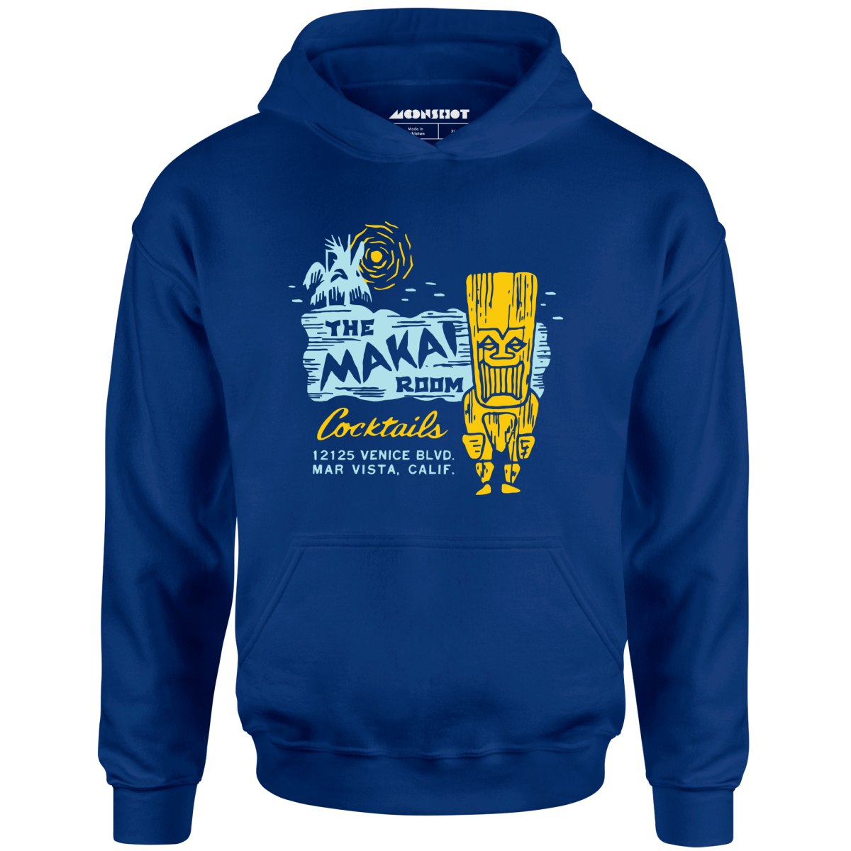 The Makai Room - Los Angeles, CA - Vintage Tiki Bar - Unisex Hoodie