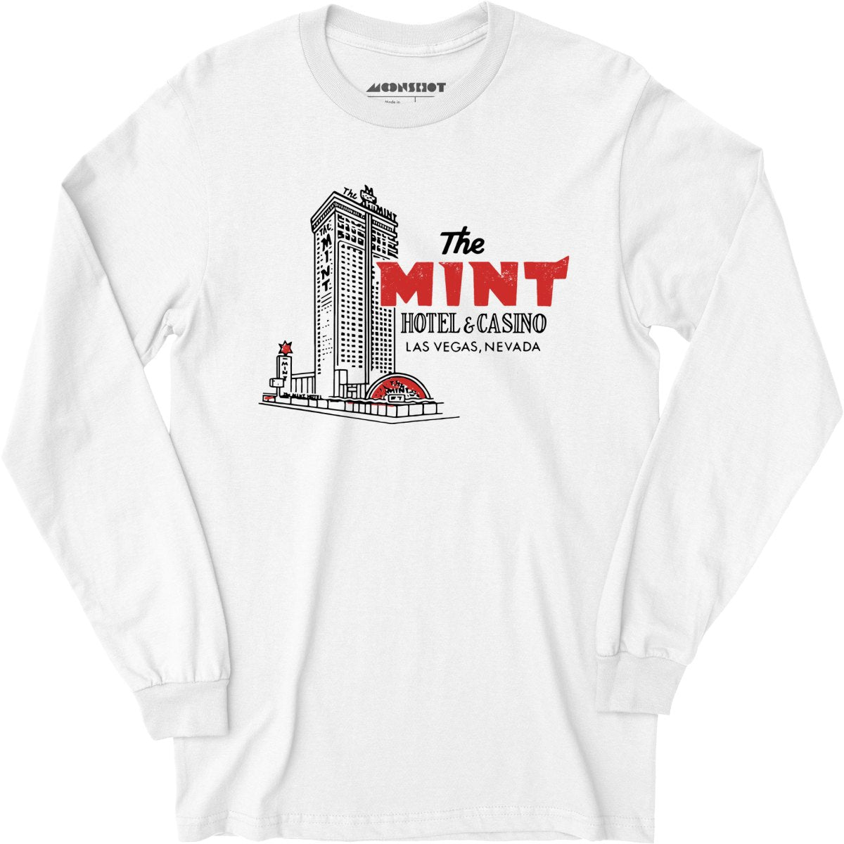 The Mint Hotel & Casino - Vintage Las Vegas - Long Sleeve T-Shirt