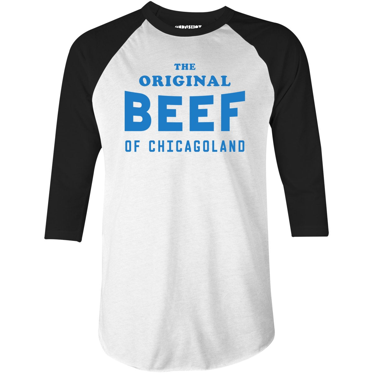 The Original Beef of Chicagoland - 3/4 Sleeve Raglan T-Shirt