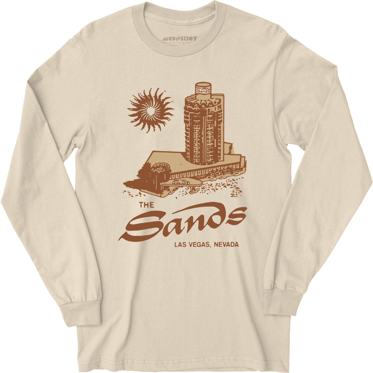 The Sands Hotel - Vintage Las Vegas - Long Sleeve T-Shirt