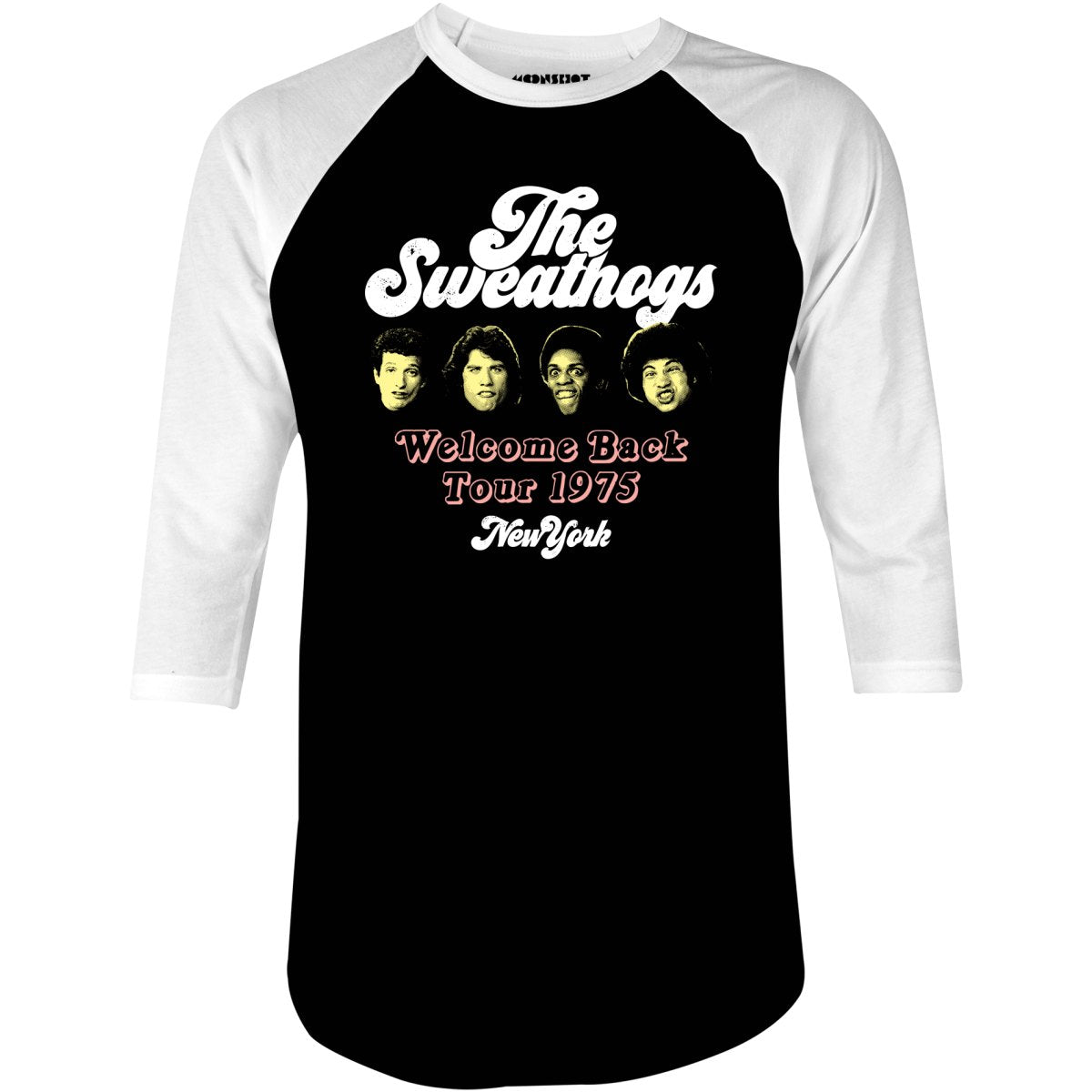 The Sweathogs - 3/4 Sleeve Raglan T-Shirt