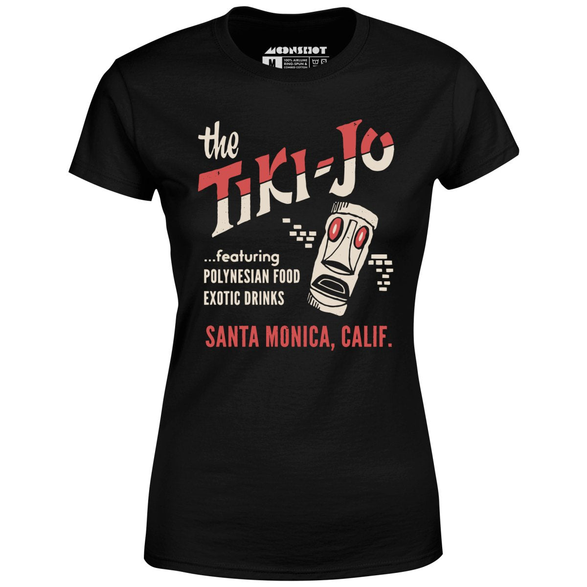 The Tiki-Jo - Santa Monica, CA - Vintage Tiki Bar - Women's T-Shirt