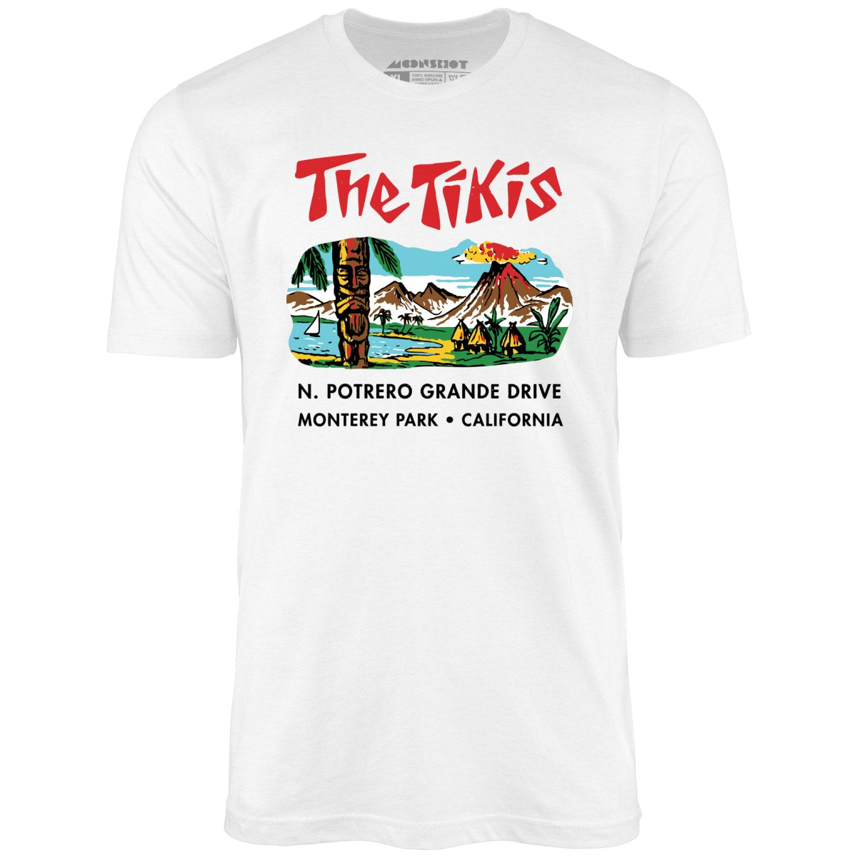 The Tikis - Monterey Park CA - Vintage Tiki Bar - Unisex T-Shirt