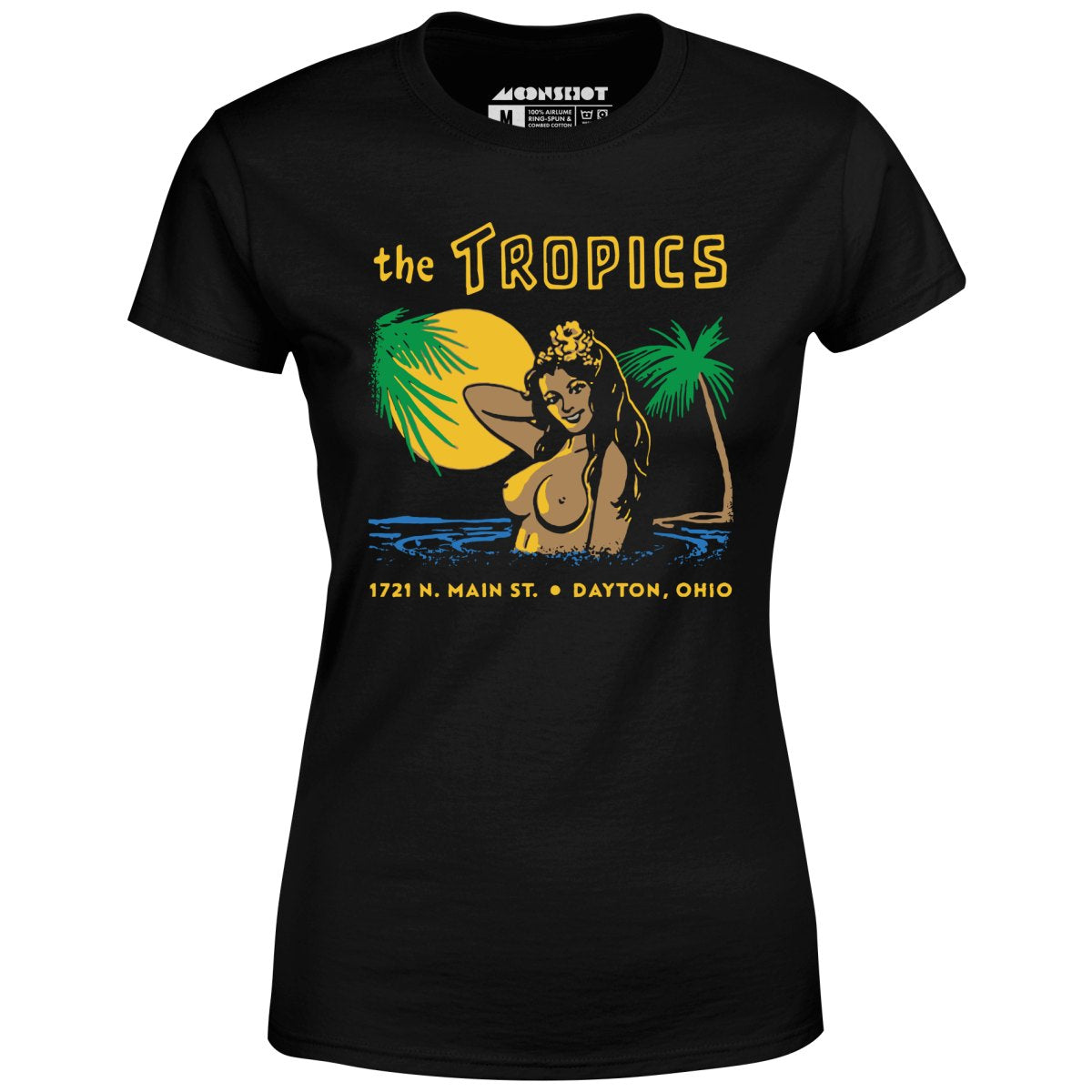 The Tropics - Dayton, OH - Vintage Tiki Bar - Women's T-Shirt