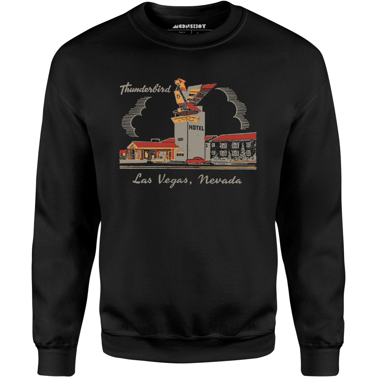 Thunderbird Hotel v2 - Vintage Las Vegas - Unisex Sweatshirt