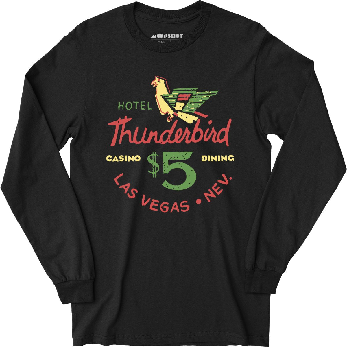 Thunderbird Hotel - Vintage Las Vegas - Long Sleeve T-Shirt