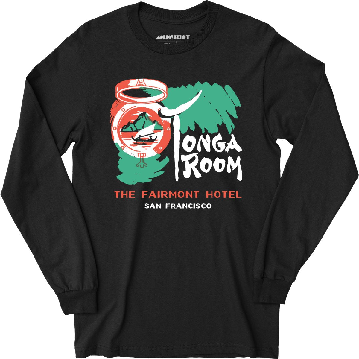 Tonga Room - San Francisco, CA - Vintage Tiki Bar - Long Sleeve T-Shirt