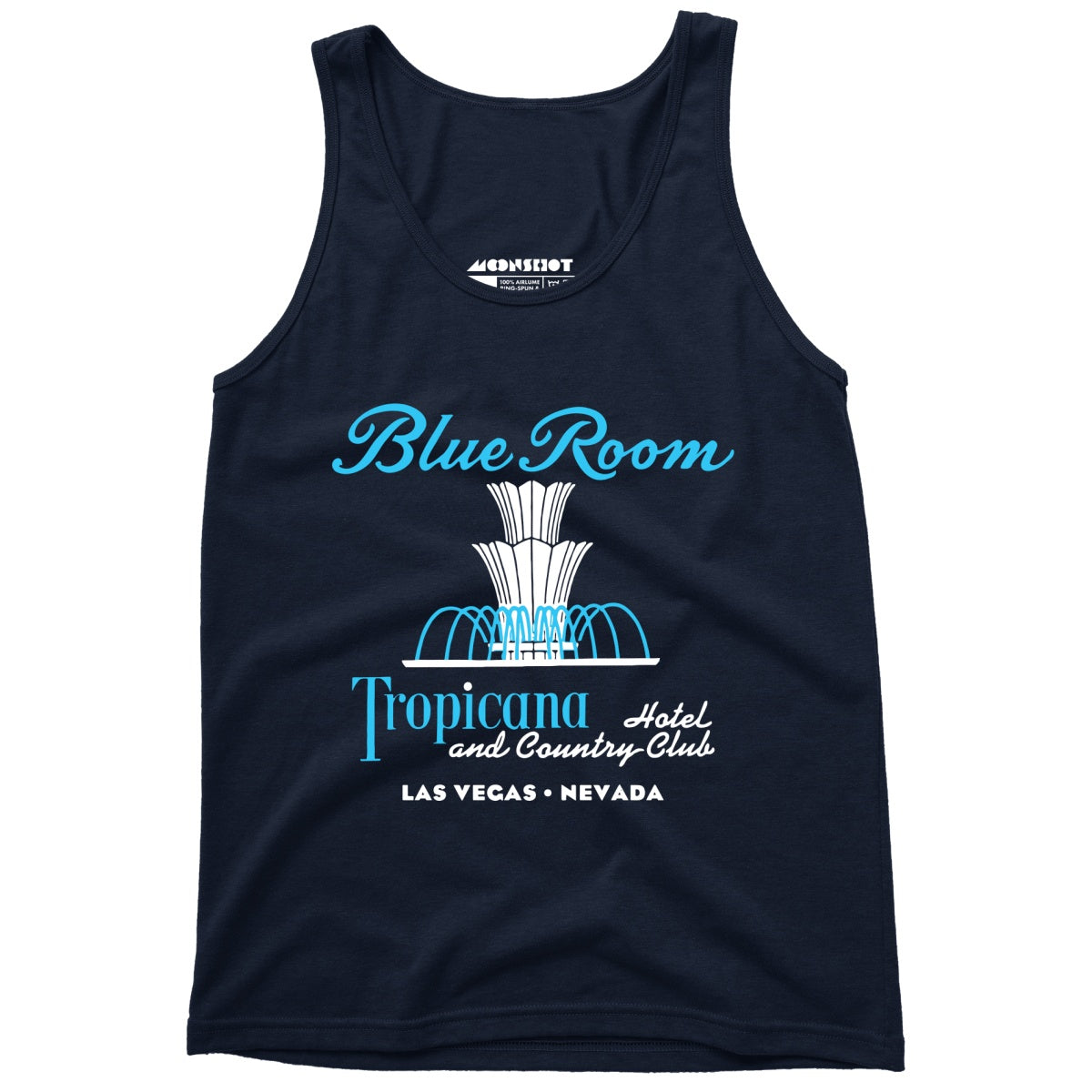 Tropicana Blue Room - Vintage Las Vegas - Unisex Tank Top