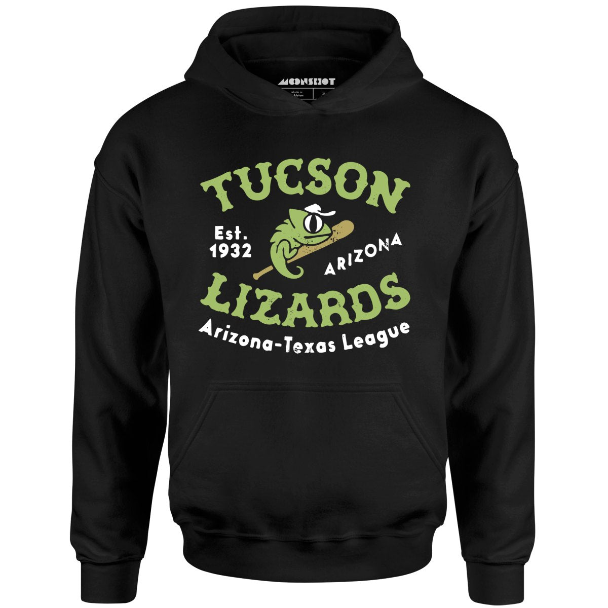 Tucson Lizards - Arizona - Vintage Defunct Baseball Teams - Unisex Hoodie