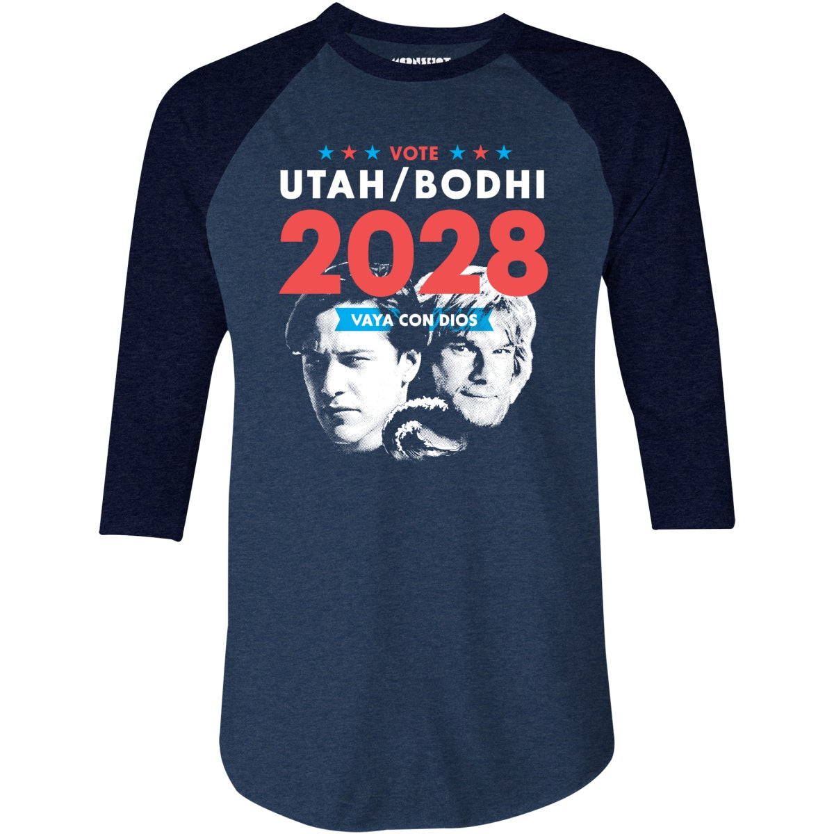 Utah Bodhi 2028 - 3/4 Sleeve Raglan T-Shirt