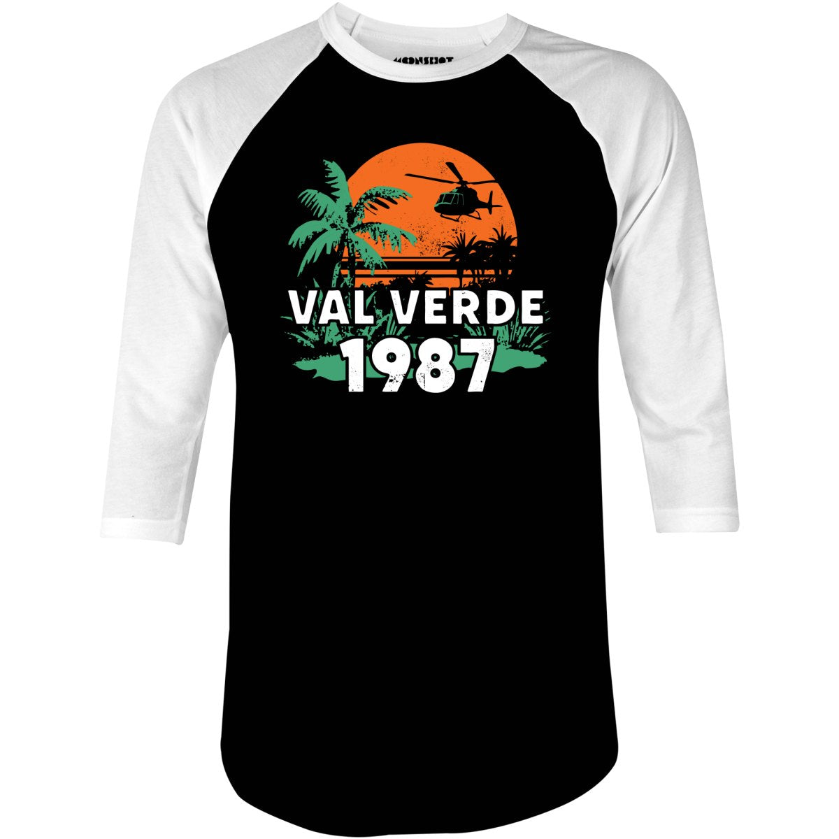 Val Verde 1987 - 3/4 Sleeve Raglan T-Shirt