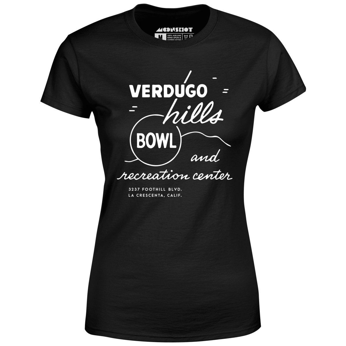 Verdugo Hills v2 - La Crescenta, CA - Vintage Bowling Alley - Women's T-Shirt