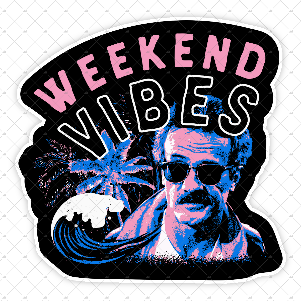 Weekend Vibes - Sticker