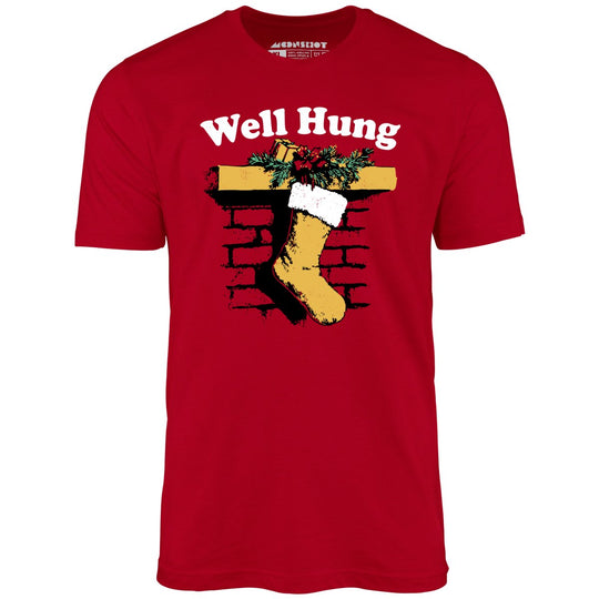 Well Hung Christmas - Red - Full Front