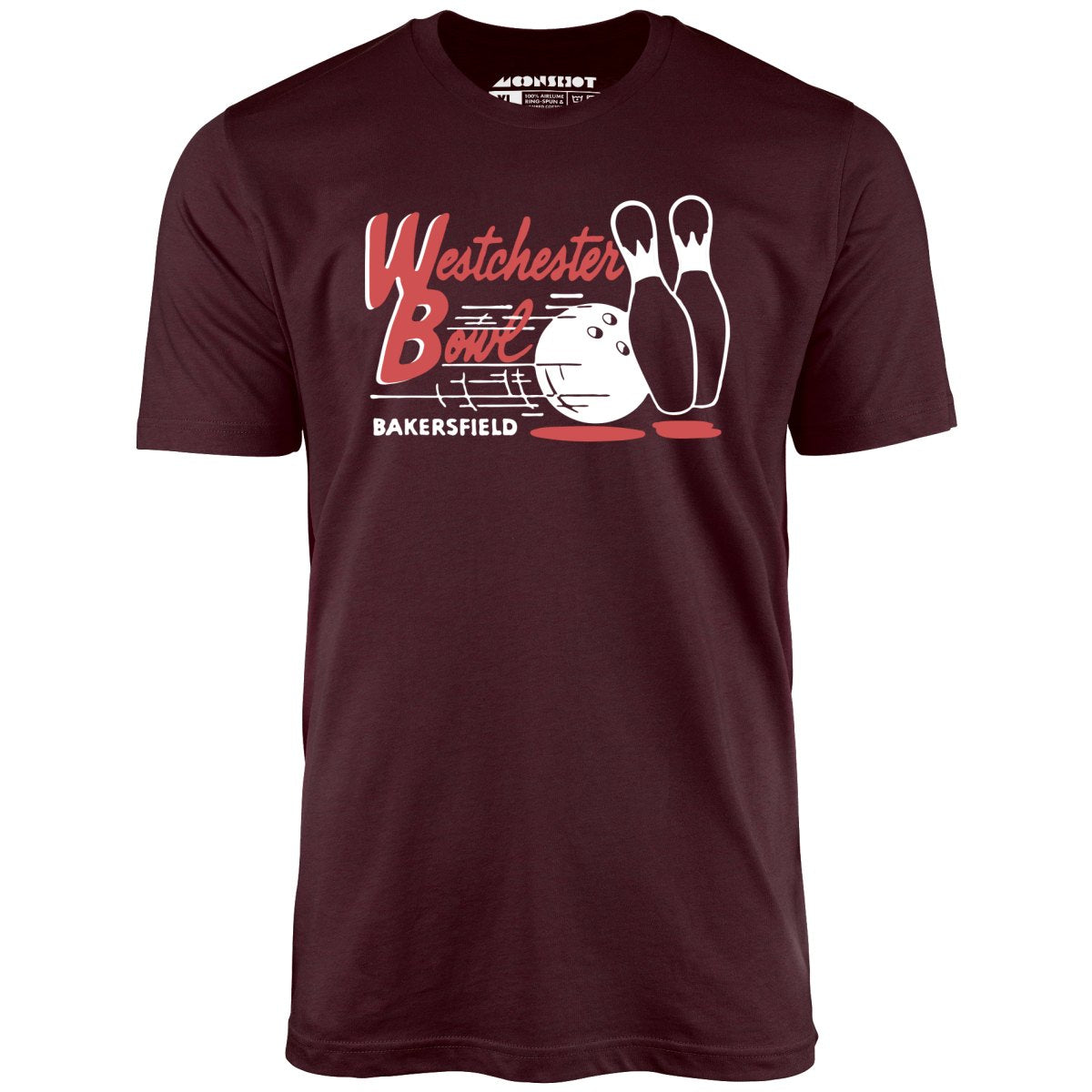 Westchester Bowl - Bakersfield, CA - Vintage Bowling Alley - Unisex T-Shirt