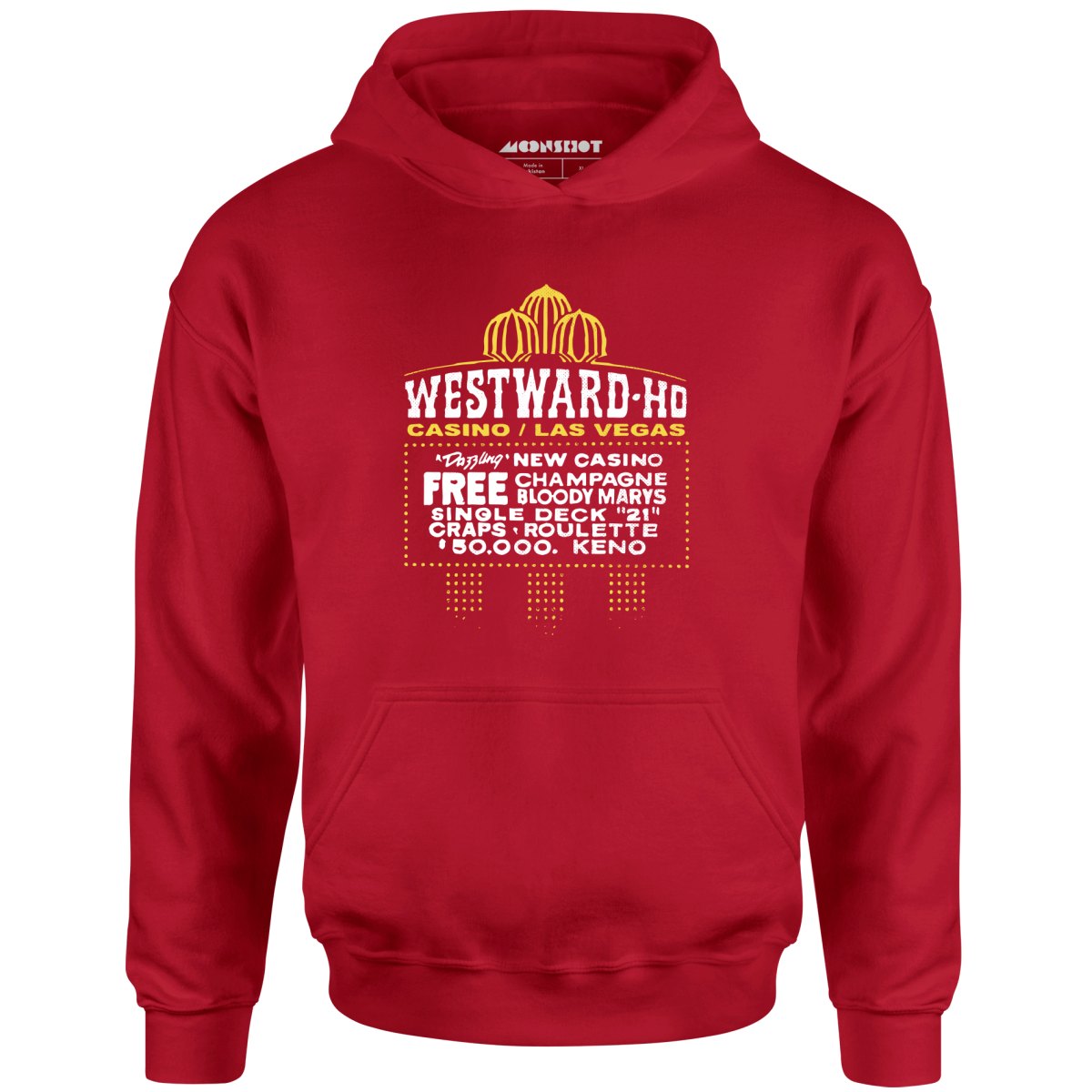 Westward Ho Hotel & Casino - Vintage Las Vegas - Unisex Hoodie