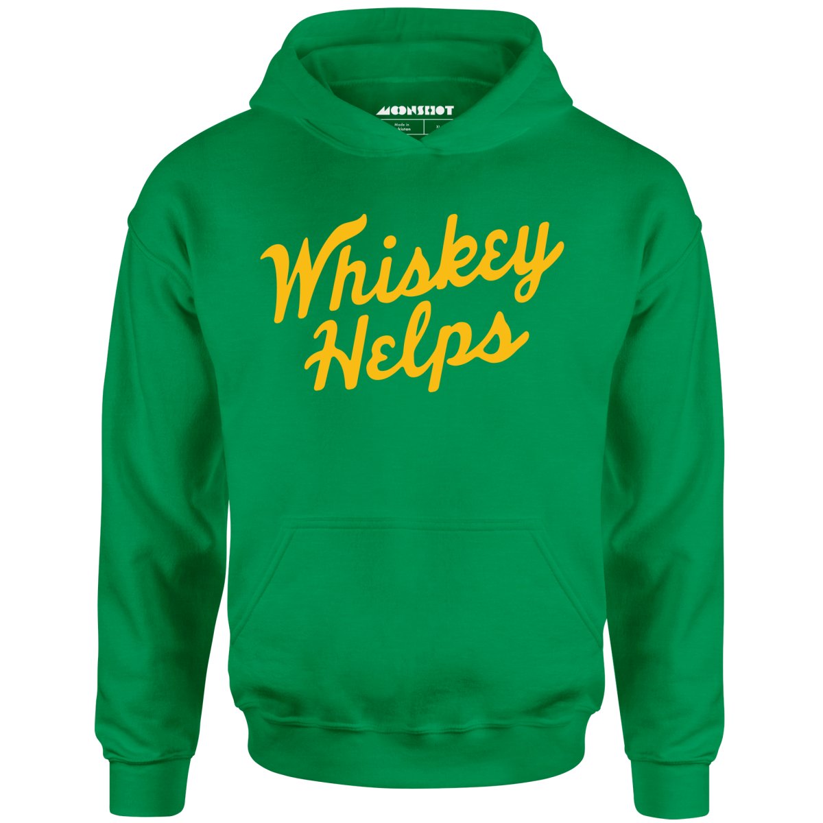 Whiskey Helps - Unisex Hoodie