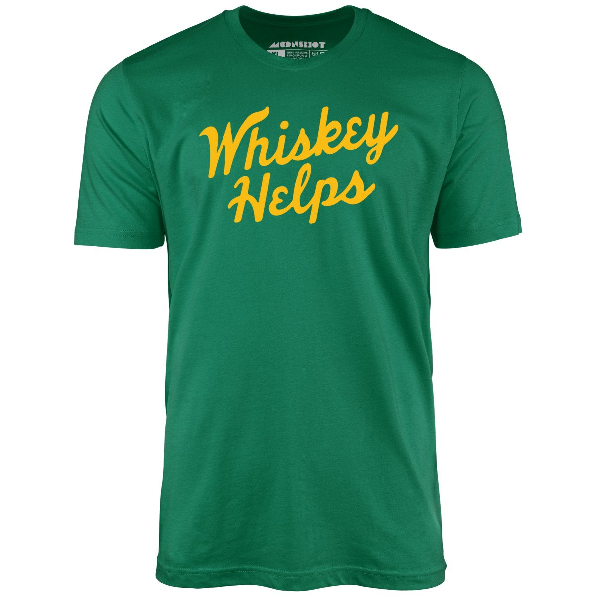 Whiskey Helps - Unisex T-Shirt