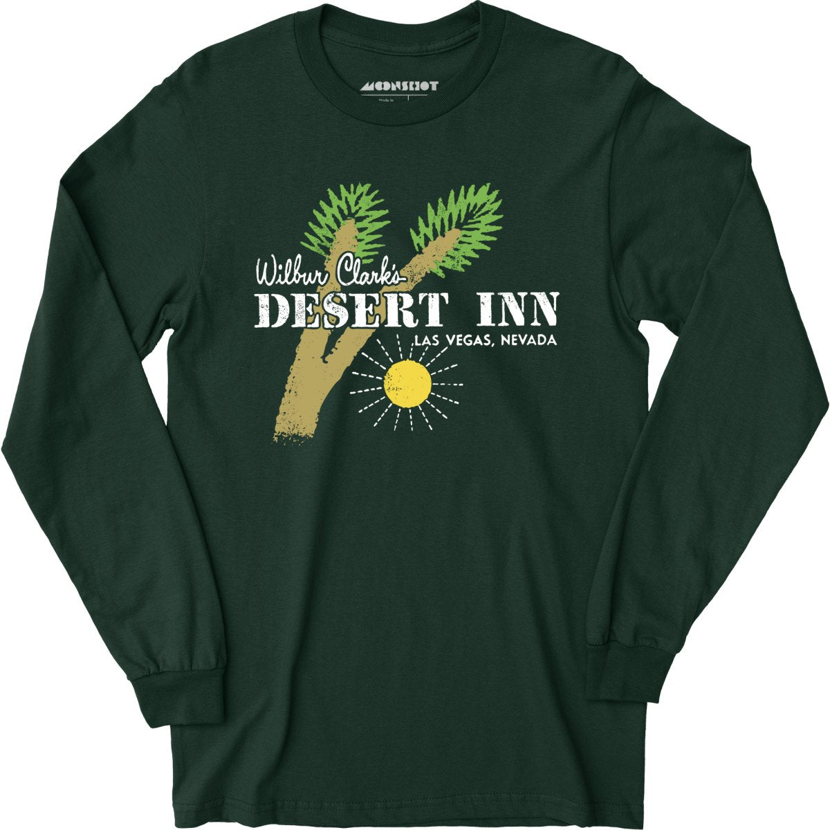 Wilbur Clark's Desert Inn - Vintage Las Vegas - Long Sleeve T-Shirt