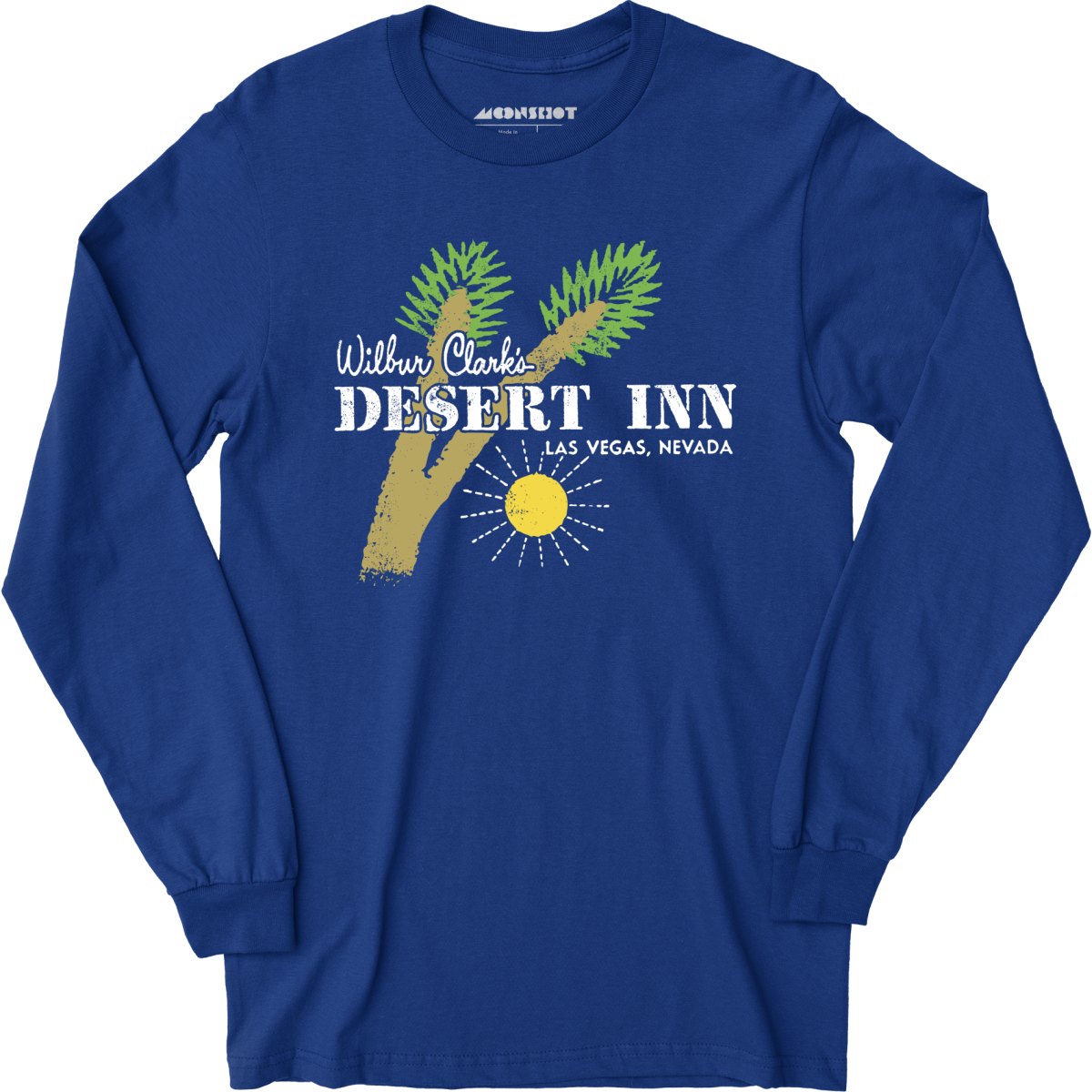 Wilbur Clark's Desert Inn - Vintage Las Vegas - Long Sleeve T-Shirt