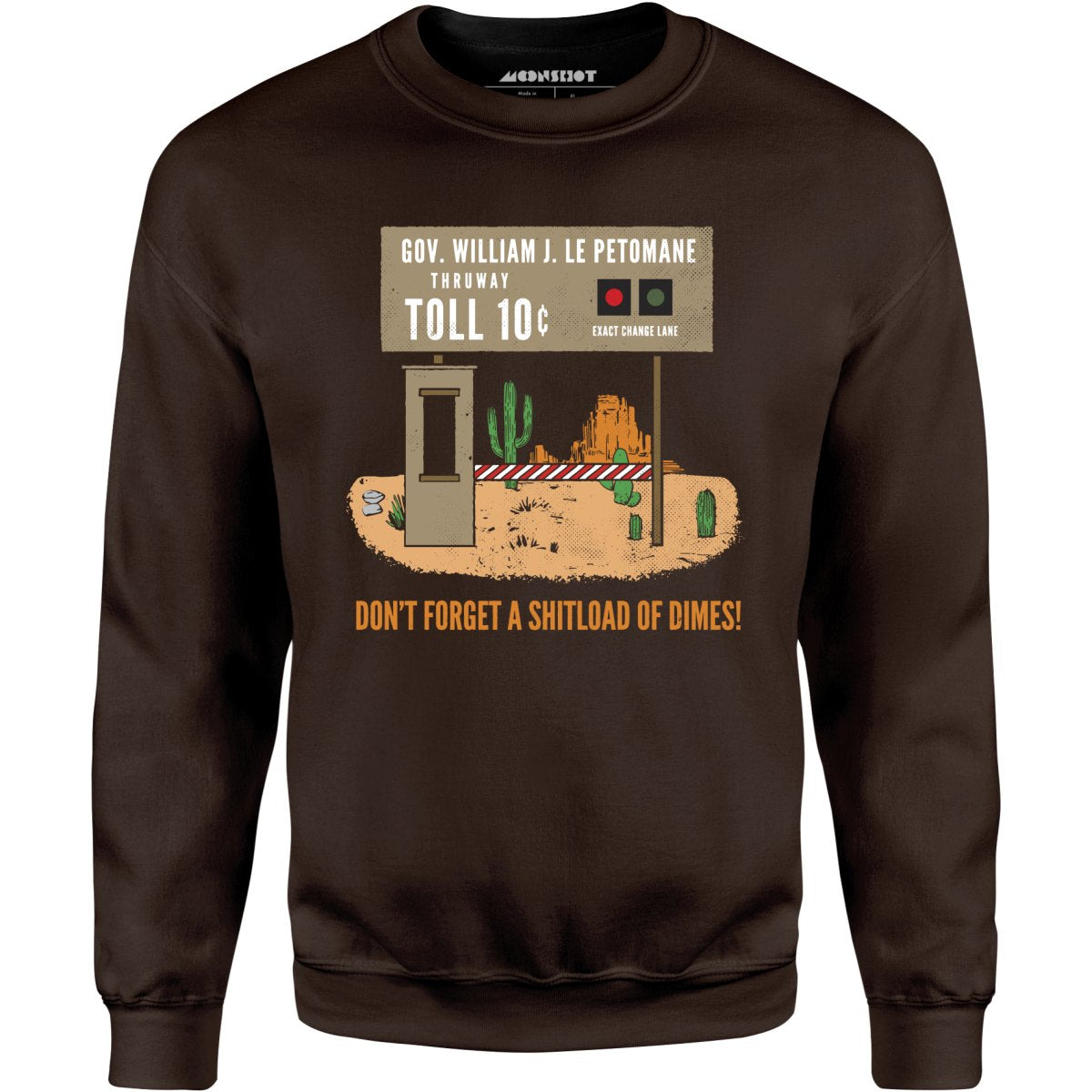 William J. Le Petomane Thruway - Unisex Sweatshirt