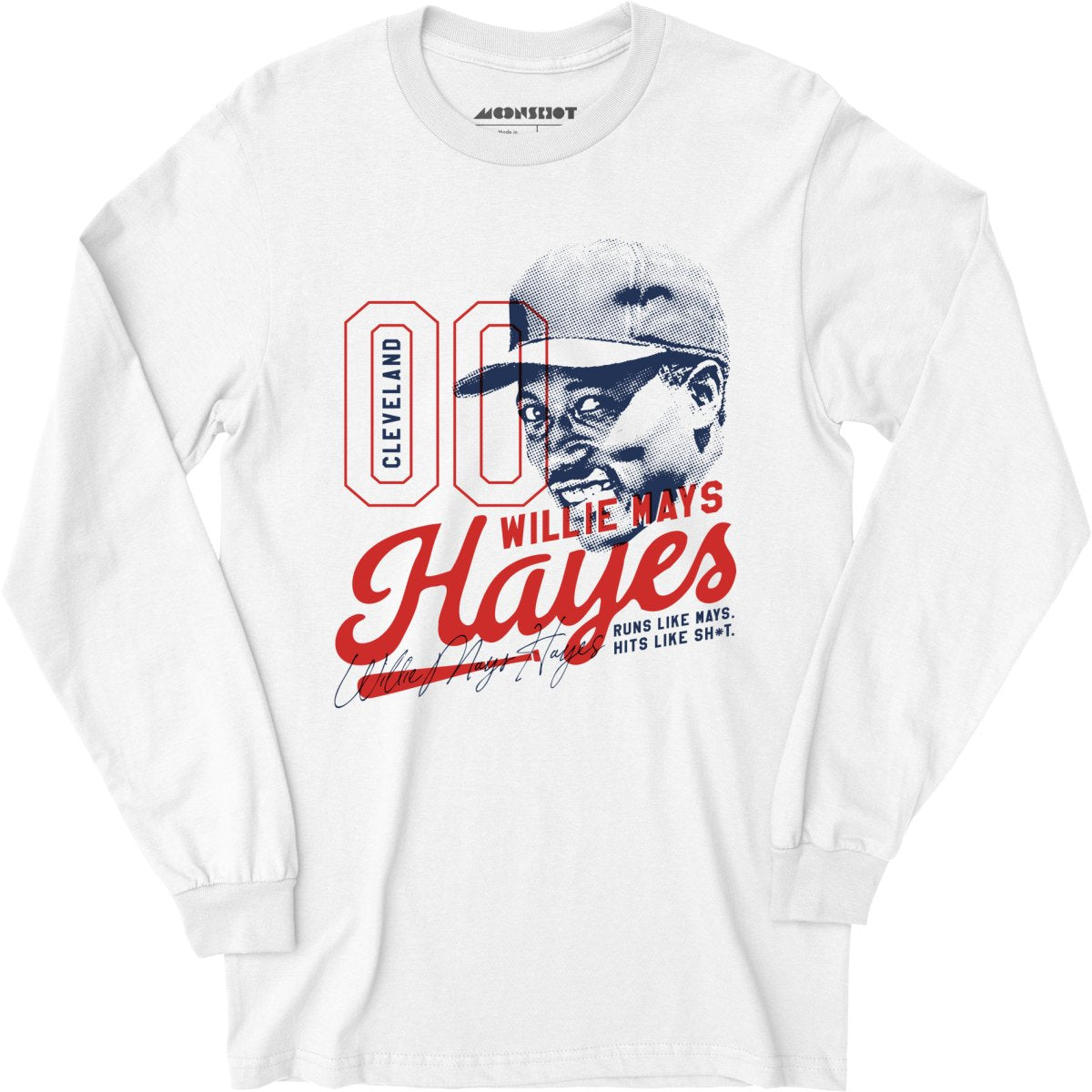 Willie Mays Hayes Tribute - Long Sleeve T-Shirt