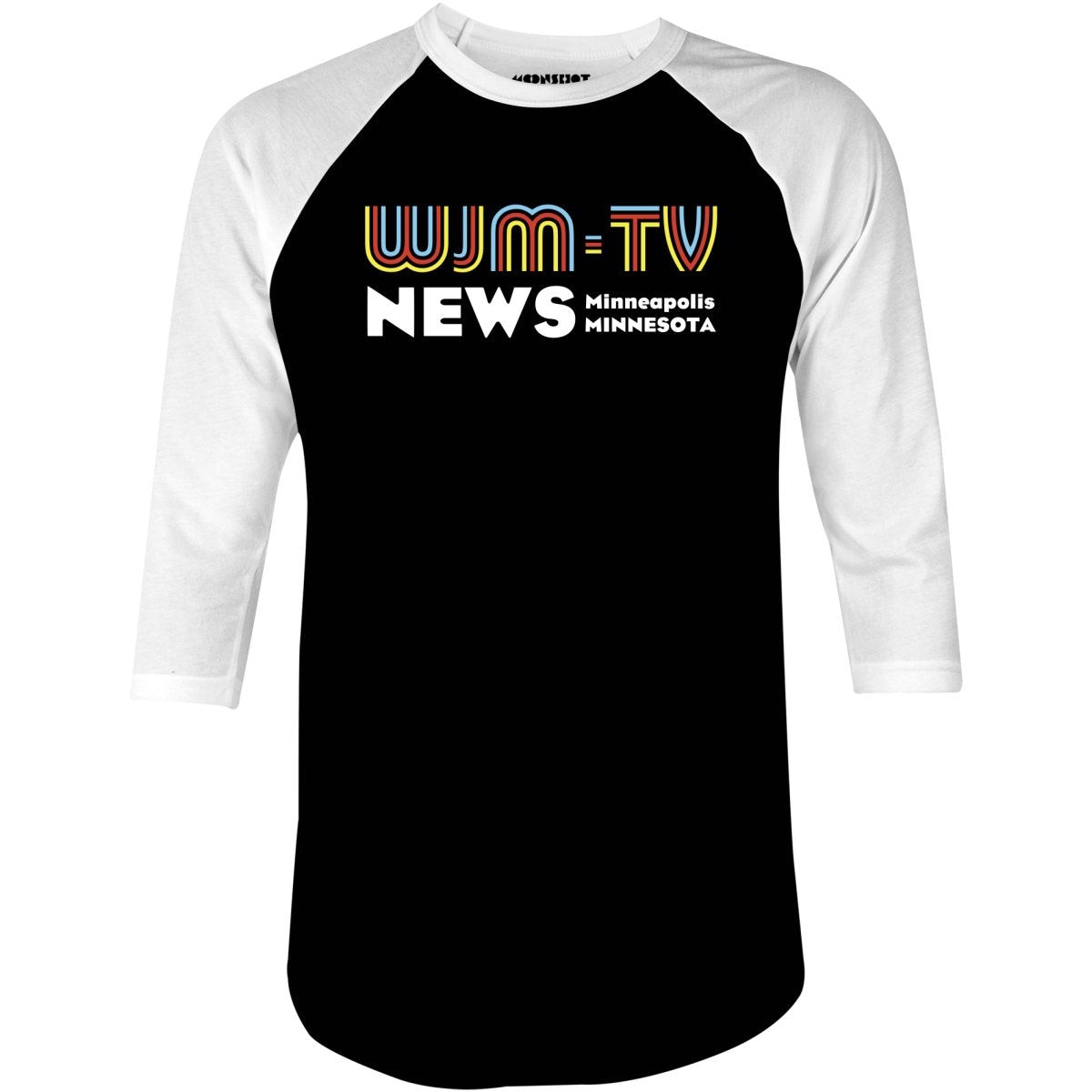 WJM-TV News - 3/4 Sleeve Raglan T-Shirt