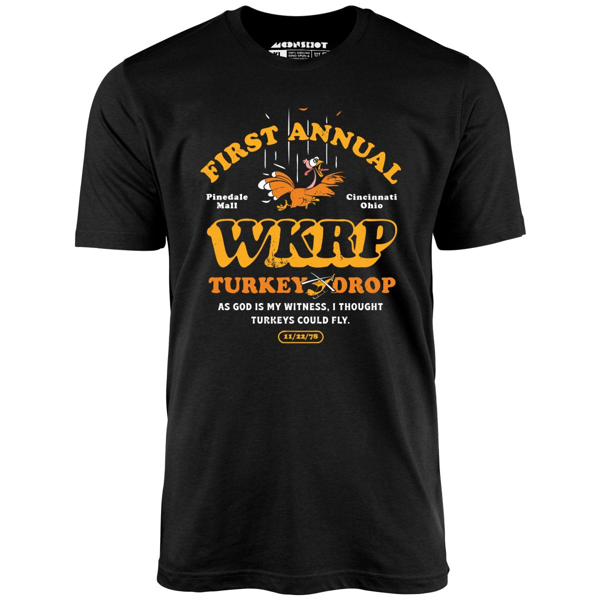 WKRP Turkey Drop - Unisex T-Shirt