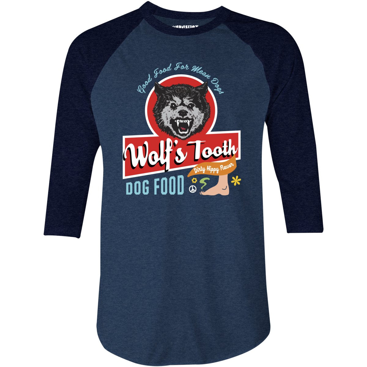 Wolf's Tooth Dog Food - 3/4 Sleeve Raglan T-Shirt